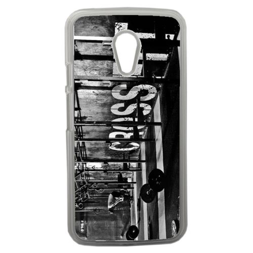Coque Crossfit Compatible Motorola Moto G2 Transparent