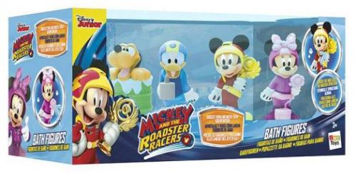 Mickey Pack 4 figurines bain Boîte 30x17