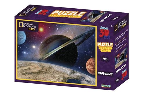 Prime 3D puzzle Space Landscape 100 Pièces