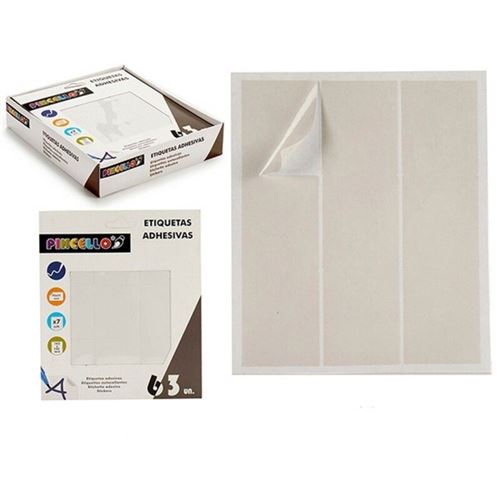 Etisuettes Pincello (17 x 4 x 19 cm) Autocollants Rectangulaire