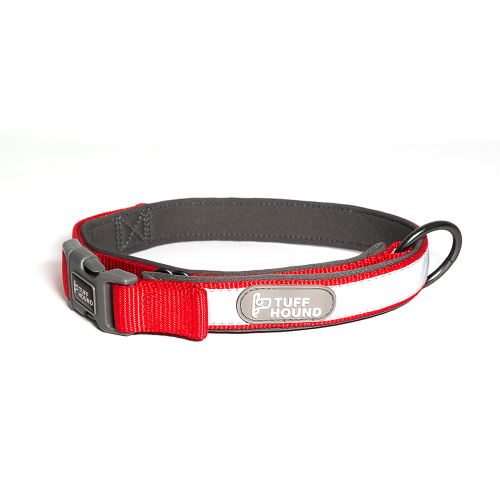 Meilleurs prix pour Colliers TUFFHOUND pour chien - Rouge (Taille: L)