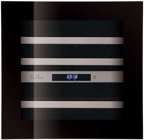 Le C Le Chai Lbn240Pov - Cave À Vin - Encastrable - Niche - Largeur : 55 Cm - Profondeur : 55 Cm - Hauteur : 58.9 Cm - 62 Litres - Classe G - Noir