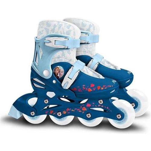Disney patins à roues alignées réglables Frozen2 filles bleu mt 30-33