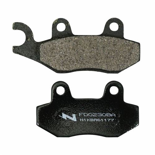 Plaquette de frein adaptable honda 125 ca rebel 1995+1997 av, kymco 125 like 2009+ av, 50 vitality 2004+ av, 50 yup 2002+ av
