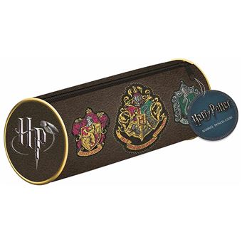 Trousse Harry Potter 4 maisons marron