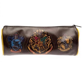 Trousse Harry Potter 4 maisons marron