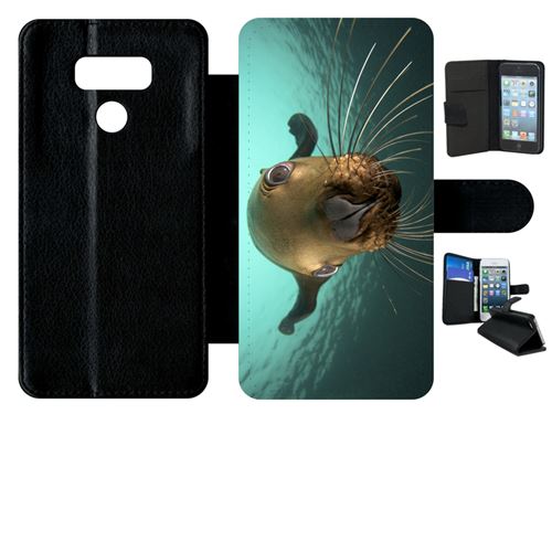 Etui à rabat lg g6 loutre tu veux ma photo