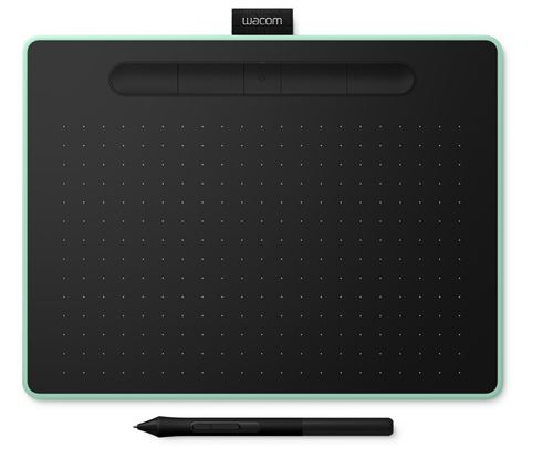 Wacom Intuos M Bluetooth graphic tablet 2540 lpi 216 x 135 mm USB/Bluetooth Black,Green
