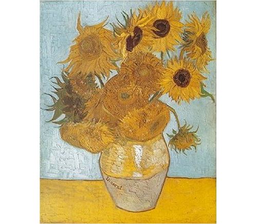 Puzzle 1000 Pièces : Van Gogh Vincent - Les Tournesols, DToys