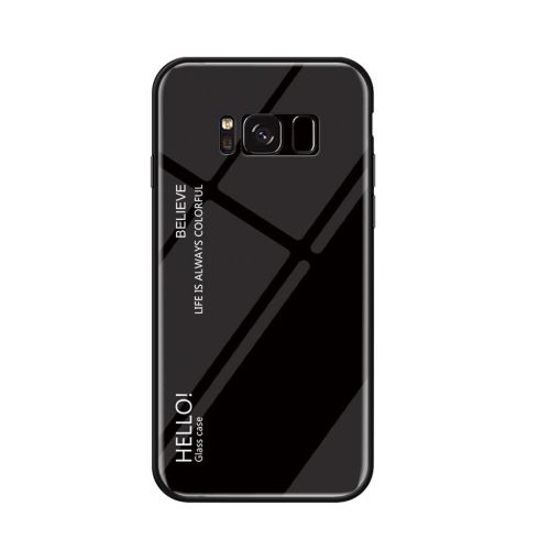 Galaxy S8+ / G955 Coque Protection Plastique Dégradé Noir Als89530