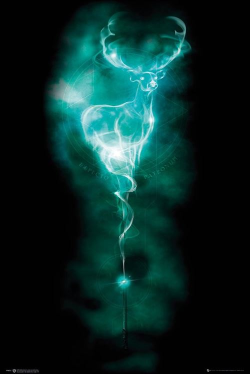 Harry Potter Maxi Poster 61 x 91,5 cm Patronus Stag