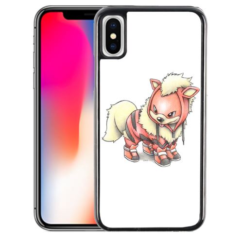 Coque pour iPhone XS pokemon bébé arcanin
