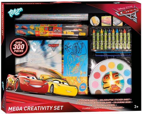Totum ensemble artisanal Mega Créativité Disney Cars