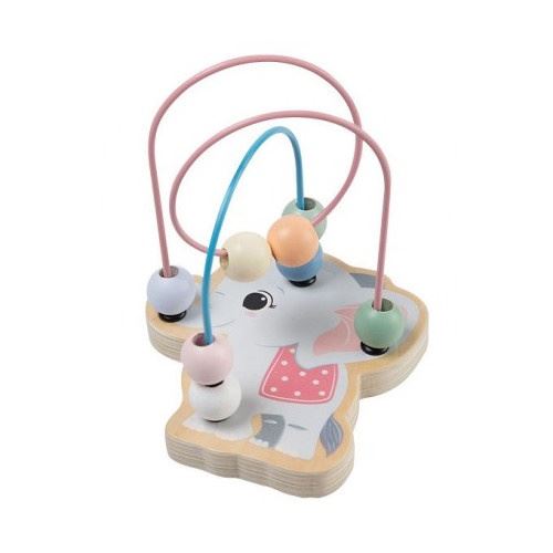 Jouéco piste de The Wildies Familyperles - bois d'éléphant 12,5 cm