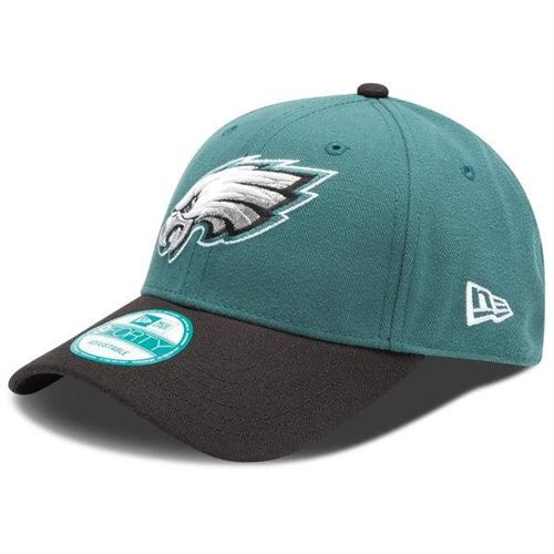 Casquette NFL Philadelphie Eagles New Era The league 9FORTY Ajustable Vert