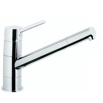 Robinet Mitigeur D Evier Cuisine Chrome Avec Bec Mobile Orientable