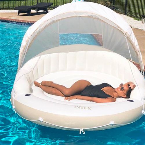INTEX Matelas de piscine Lounge Lagon - Intex pas cher