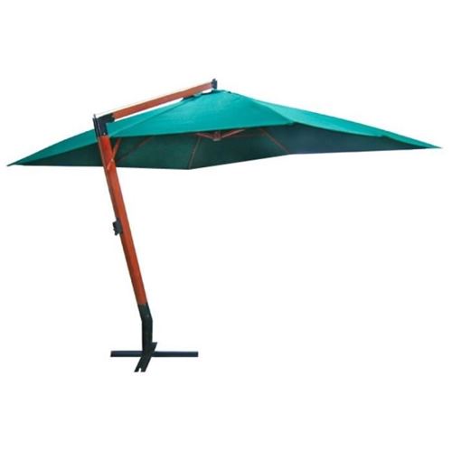 vidaXL Ampelschirm Melia 300x400 cm Grün