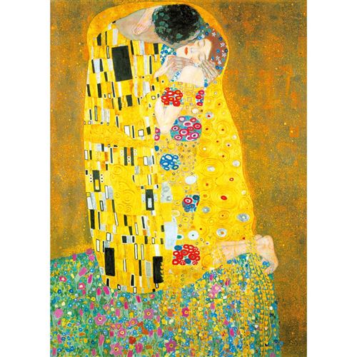 Piatnik Puzzle 1000 Pièces Klimt - Le Baiser Multicolore