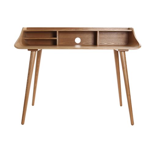 Miliboo Bureau vintage en frêne NORDECO
