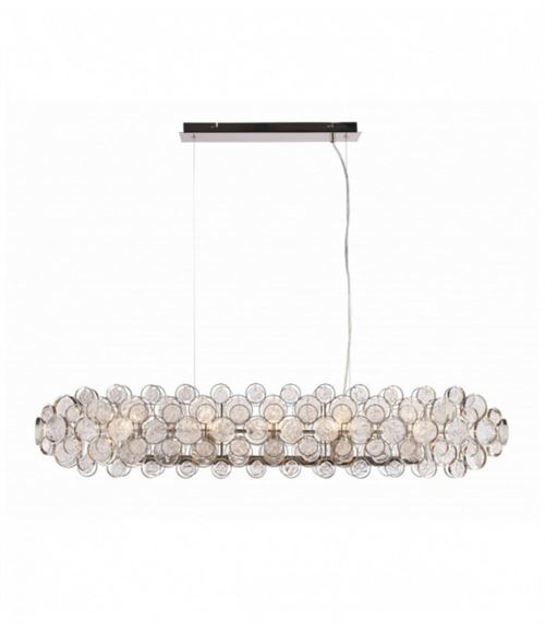 Suspension Marella Acier Plaque de nickel brillant