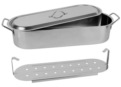 Poissonnière En Inox Cuisy 7894c - 51cm