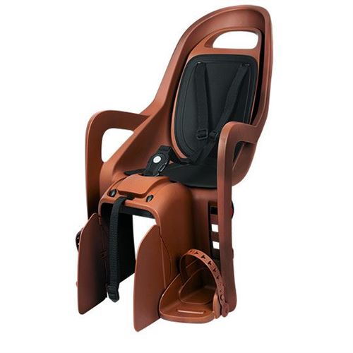 Porte bebe ar sur porte bagage polisport groovy cfs caramel coussin noir 22kgs (120-175mm)