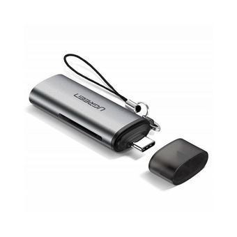 Ugreen - Lecteur de carte 2en1  USB-C 3.1 vers microSD + SD - 1