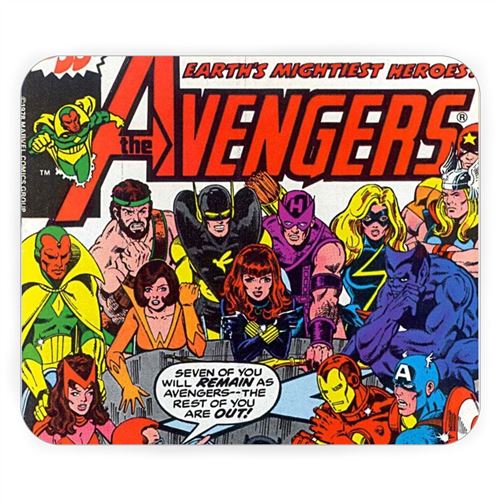 Tapis de souris Avengers marvel couverture bd comics super hero vintage -  Tapis de souris - Achat & prix