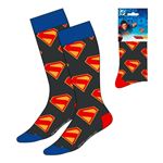DC Comics - Chaussettes Logo Superman Blue & Red 38-45