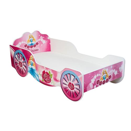 Non Communiqué Rose Lit Enfant Calèche 140X70