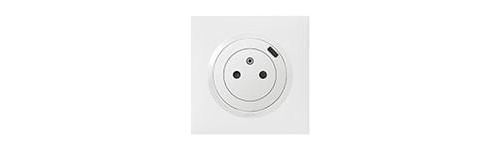 LEGRAND - Dooxie - Prise carrée 2P+T 16A avec USB-C - Blanc - Image 2