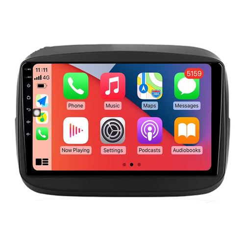 Autoradio RoverOne GPS Bluetooth CarPlay Android Auto 2Go RAM 32Go ROM pour Fiat Mobi 2016 - 2022
