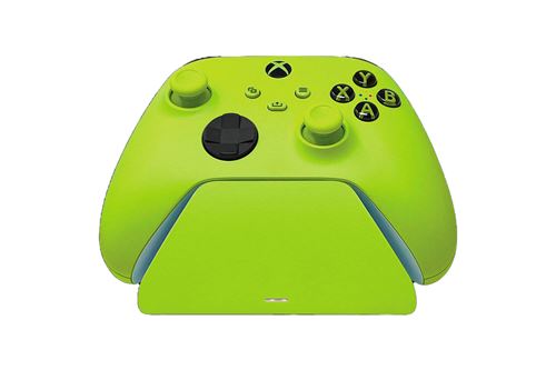 Chargeur Universel Razer pour controleur XBOX - Charge rapide - Contact magnétique - Vert Lime