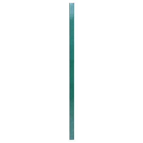 VidaXL Poteaux de clôture 10 pcs vert 130 cm acier galvanisé