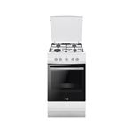 Cuisinière gaz 74l 4 feux blanc Fagor FACG202B