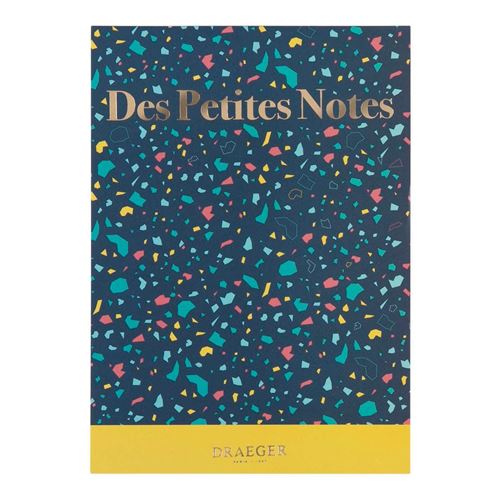 Bloc-notes - 100 Pages Détachables - Terrazo - Draeger Paris