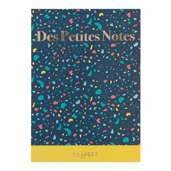 Bloc-notes - 100 Pages Détachables - Terrazo - Draeger Paris