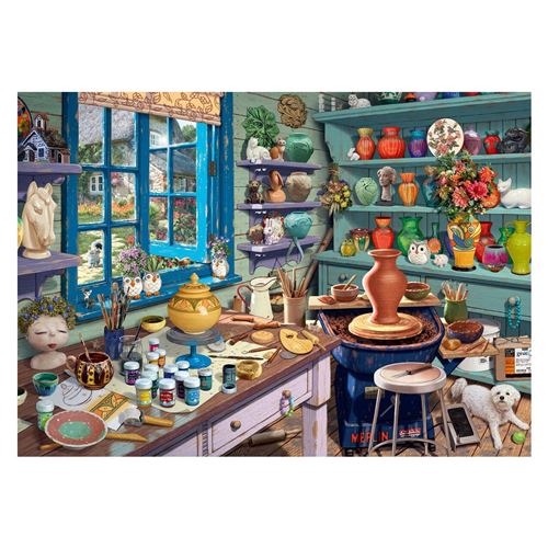 Puzzle Schmidt - Steve Read : Studio d'artiste, 1000 pièces
