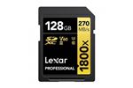 Carte mémoire SD Lexar SDXC 128 Go Noir et Jaune