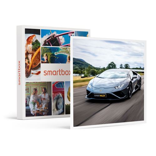 SMARTBOX - Coffret Cadeau Stage de pilotage : 12 tours sur le circuit de Chambley en Ferrari, Lamborghini, Porsche 911 et Cayman GT4-Sport & Aventure