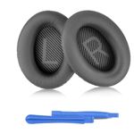 Coussinets De Remplacement Pour Casque Bose QC35 / QC35 II - Cuir Souple, Mousse Mémoire, Installation Facile