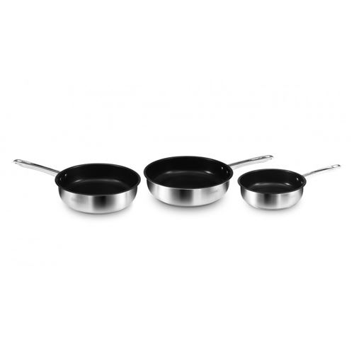 Tefal - Explore Ceramic Lot de 3 poêles 20, 24 et 28 cm