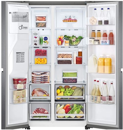Réfrigérateur Américain LG GSLV70DSTF pas cher - Réfrigérateur, congélateur  - Achat moins cher