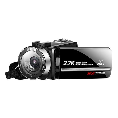 Camescope Wifi Connect&eacute; 2,7K 30MP+32 Go
