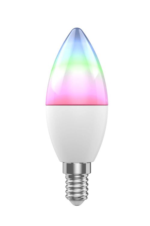 Ampoule LED Smart WiFi E14 RGB+CCT R9075