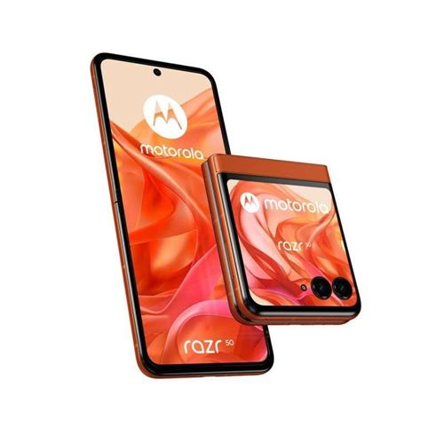 Smartphone Motorola Razr 50 Orange 6.9 Ram 8 Go Stockage 256Go
