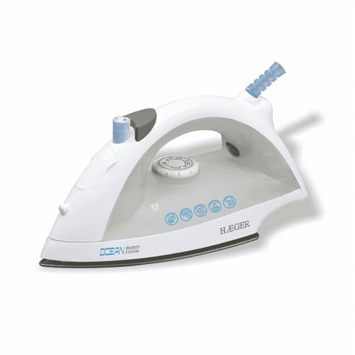 Haeger Fer À Vapeur Ocean Burst - 2000W, Capacité 170 Ml, Semelle En Acier Inoxydable - Image 3