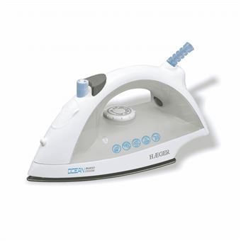 Fer à Repasser Ocean Burst 2000 W - Semelle Inox, Vapeur Réglable, Puissant Et Efficace