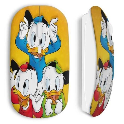 MANIACASE Souris Sans Fil Donald Enfants Neveux ()